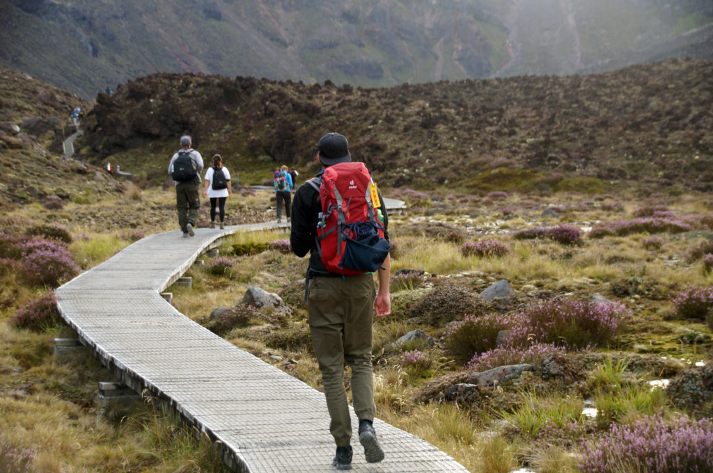 Start der Wanderung