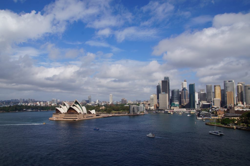 Aussicht von Harbour Bridge