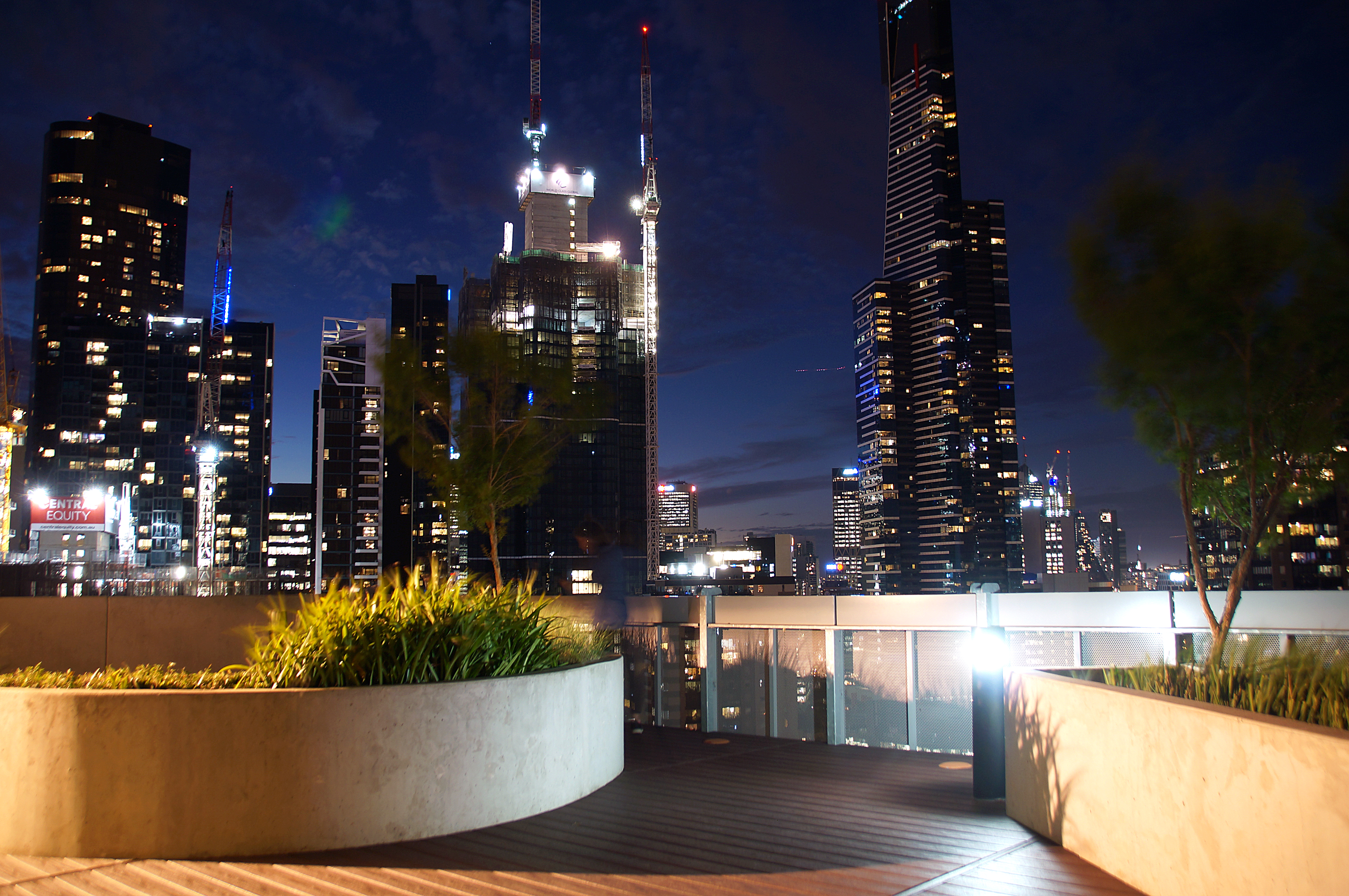 Aussicht Dachterrasse