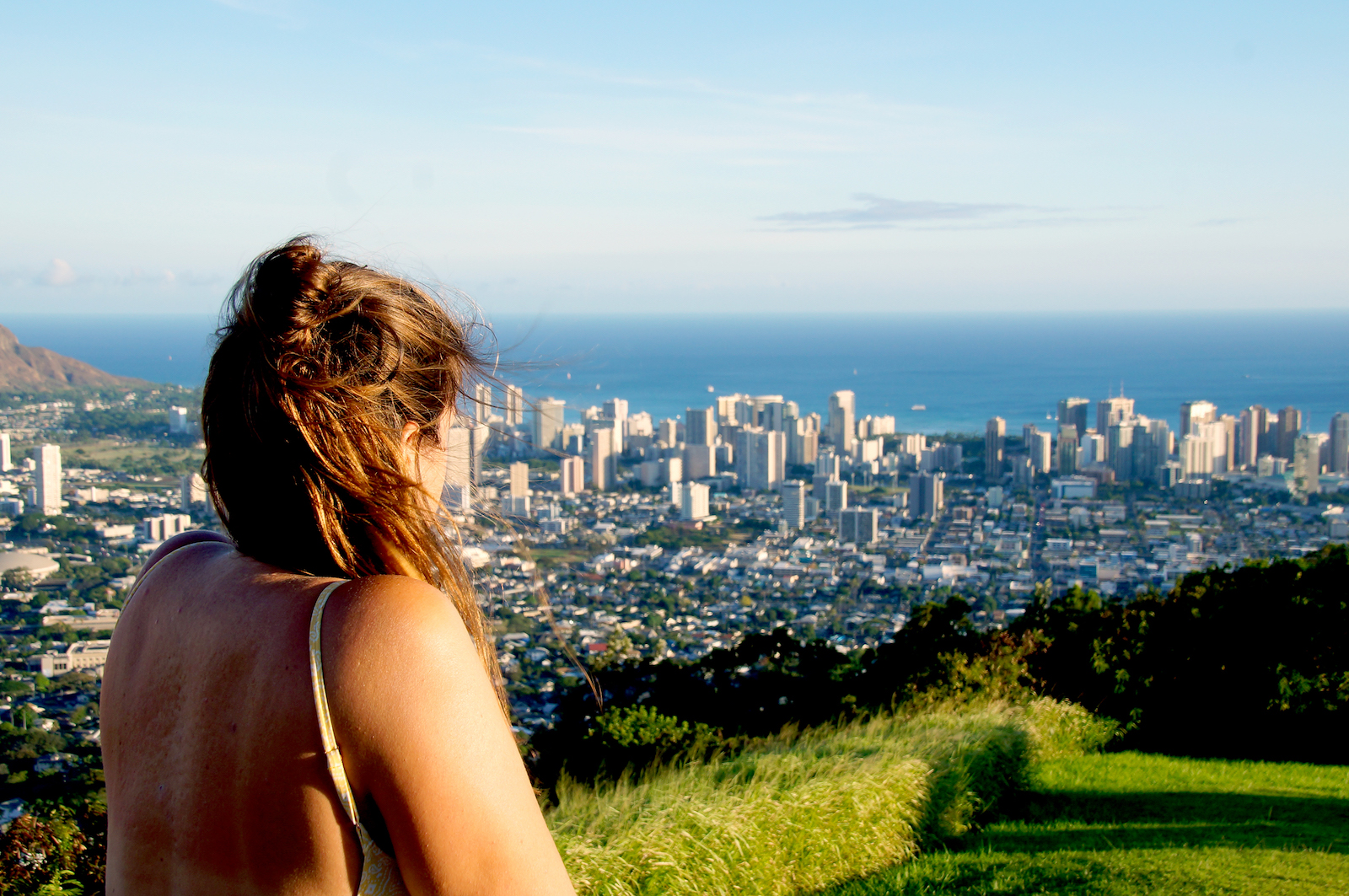 Aussicht auf Honolulu