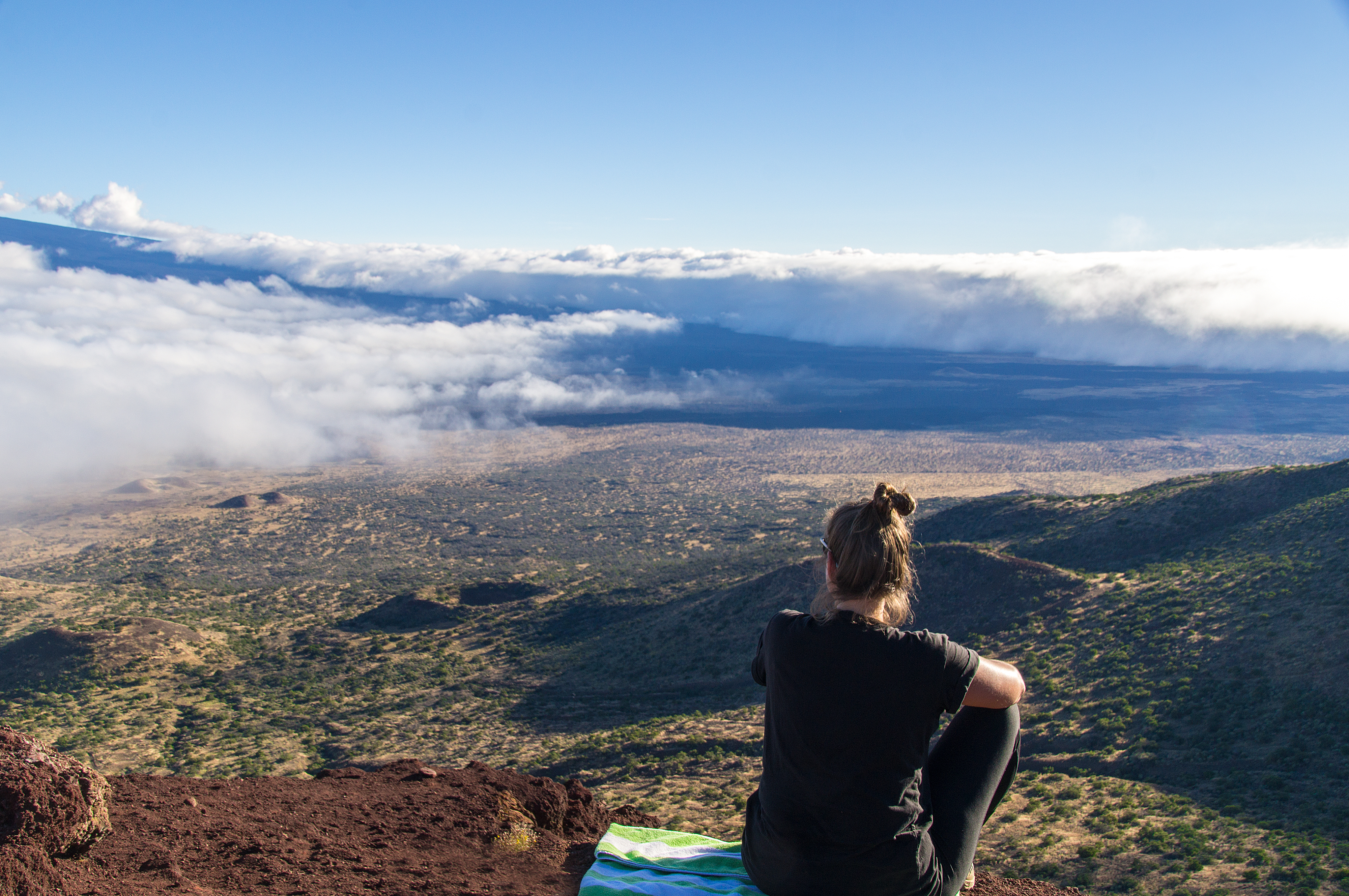 Aussicht von Mauna KEa