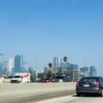 Los Angeles von Autobahn