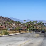 Strasse in Palm Springs