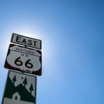 Route 66 Schild