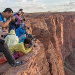 Chinesen beim Horseshoe Bend