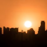 Sonnenuntergang Buenos Aires