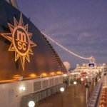 MSC Orchestra bei Abfahrt
