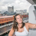 Skypen auf der Kabine