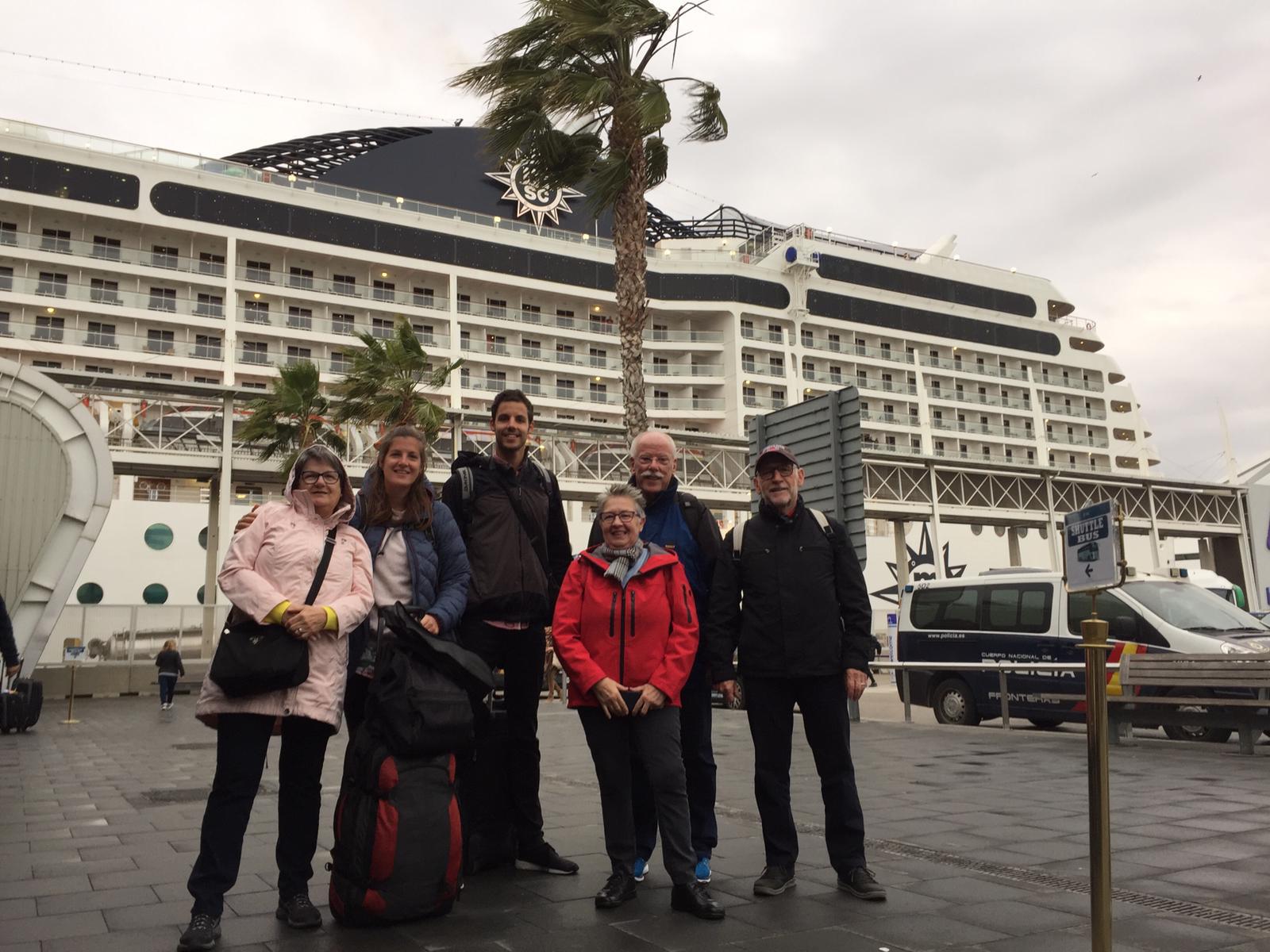 Familie in Barcelona