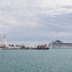 MSC Orchestra im Hafen von Malaga